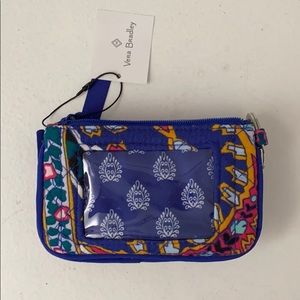 Vera Bradley double pocket wallet